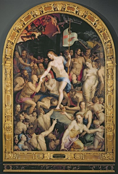 Christ in Limbo by Agnolo Bronzino